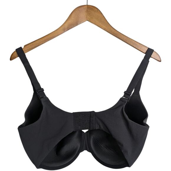 Skims Fits Everybody T-Shirt Demi Bra Onyx Black 38DDDD - Picture 4 of 7